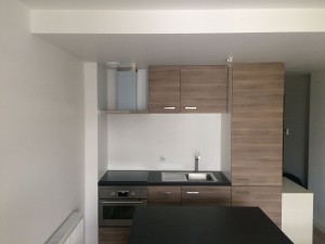 Pose de Cuisine avec Ilot Central